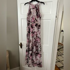 Size 6 Long Floral Spring/Summer Dress